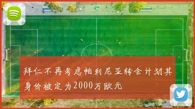 拜仁不再考虑帕利尼亚转会计划其身价被定为2000万欧元